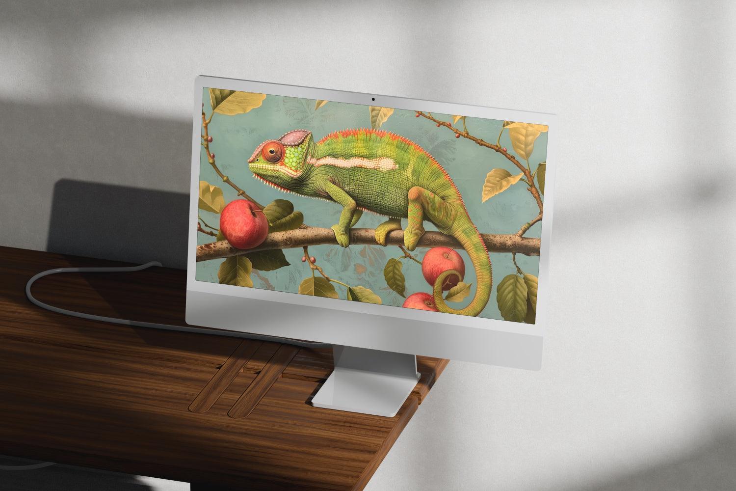 iMac Mockups in Aesthetic Interior