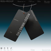 Industrial Hang Tag Mockup V.01