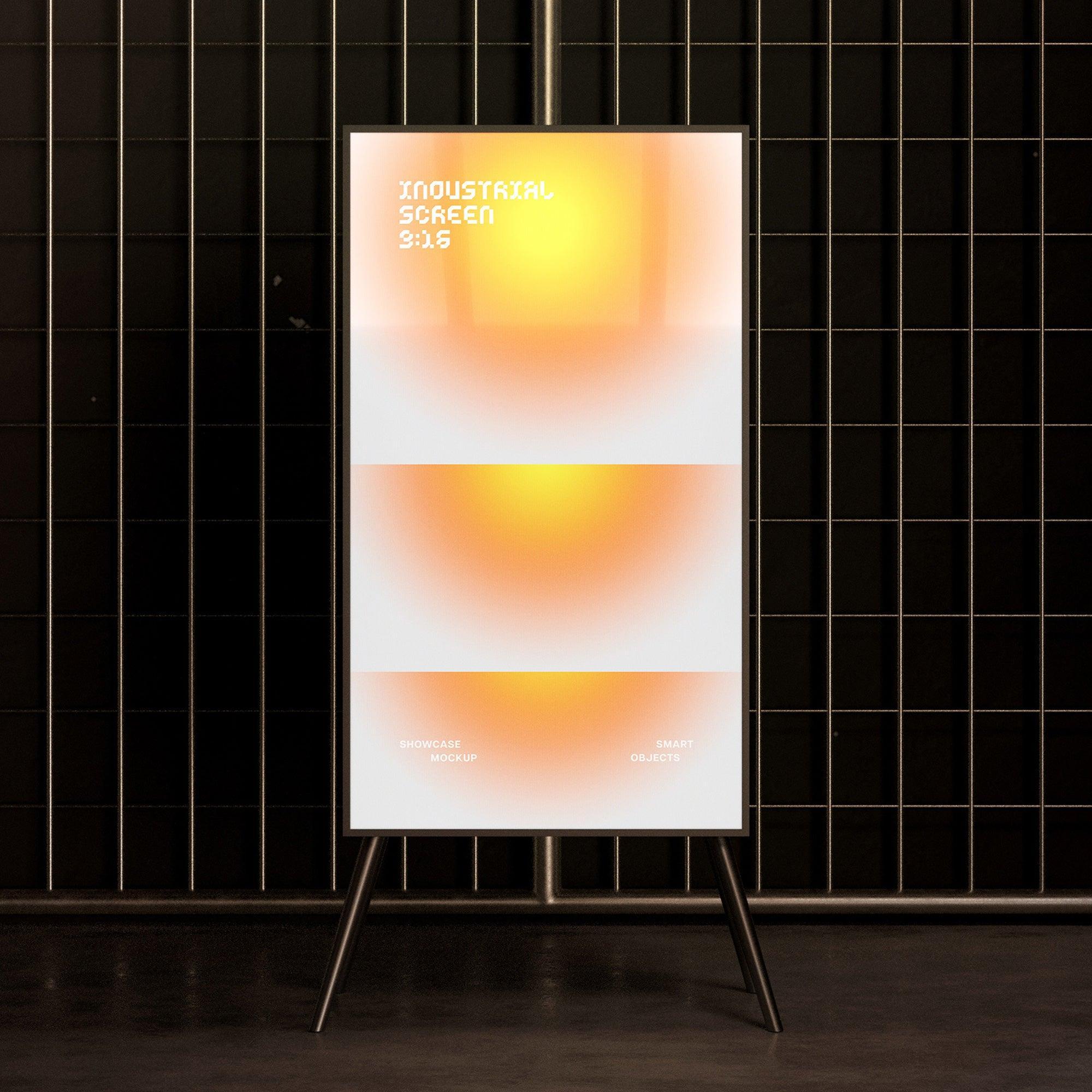 Industrial Screen Mockups