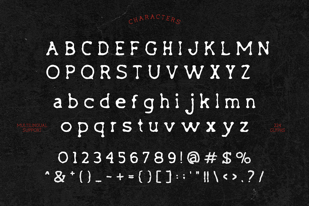 Inkfolk Gothic Horror Serif Font by Vadova Studio, preview 2