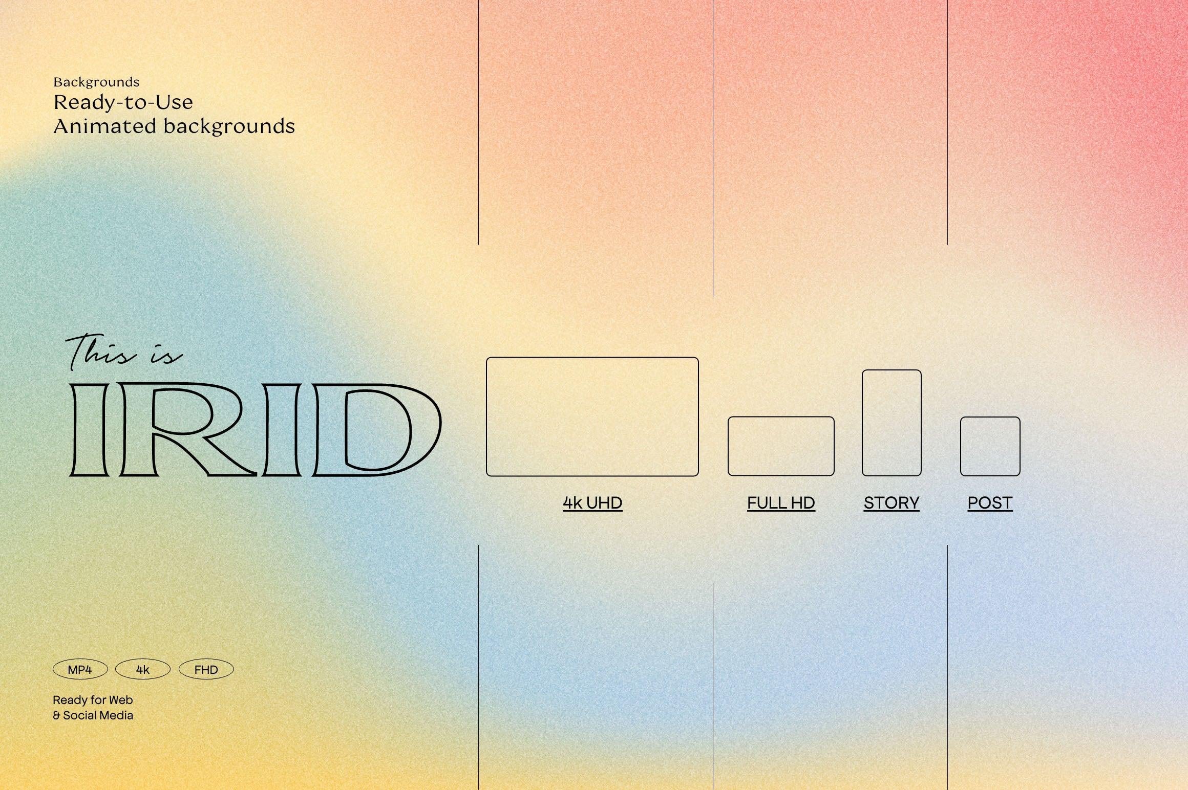Irid - Animated Gradients