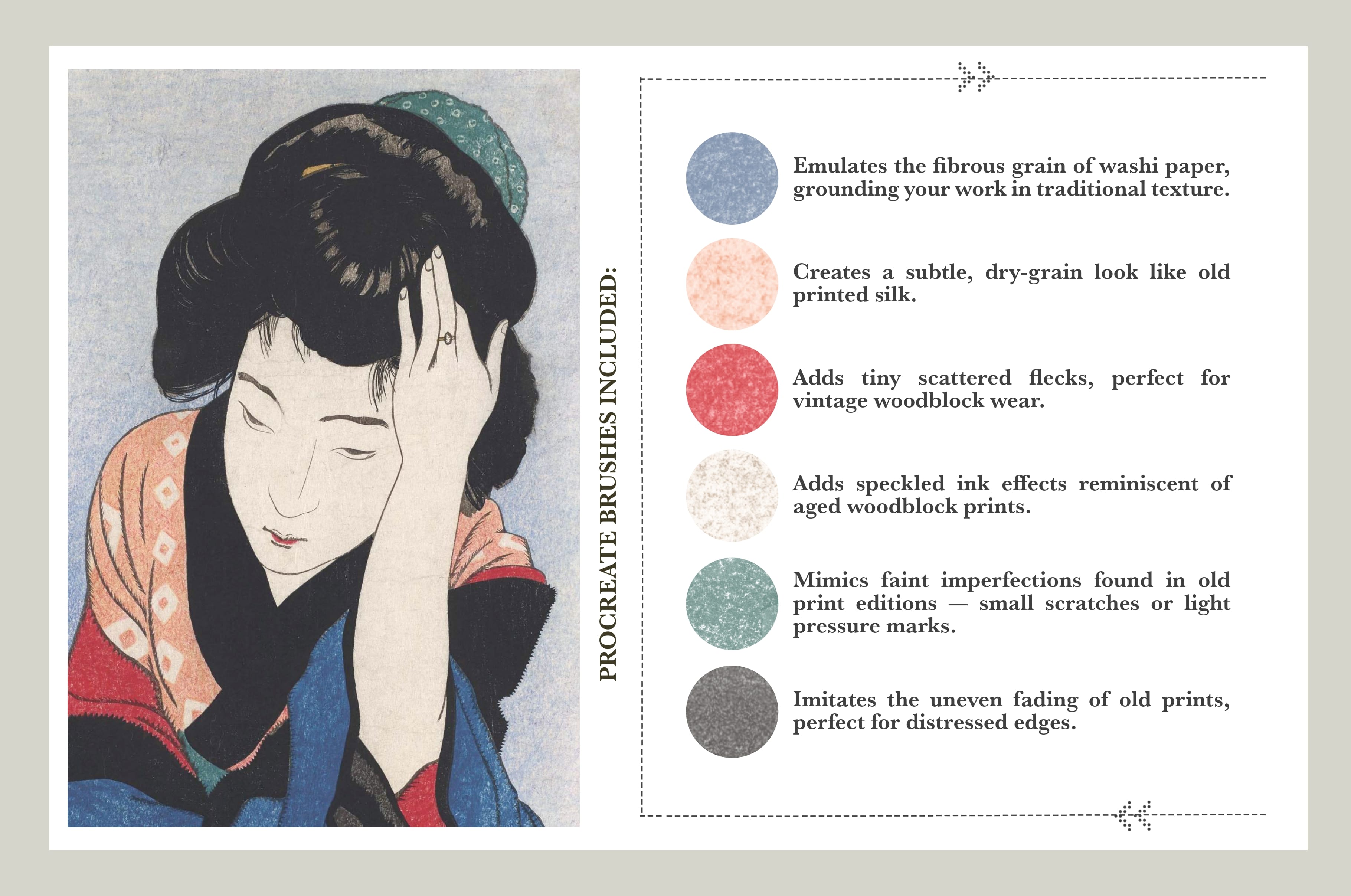 Ito Shinsui Procreate Kit
