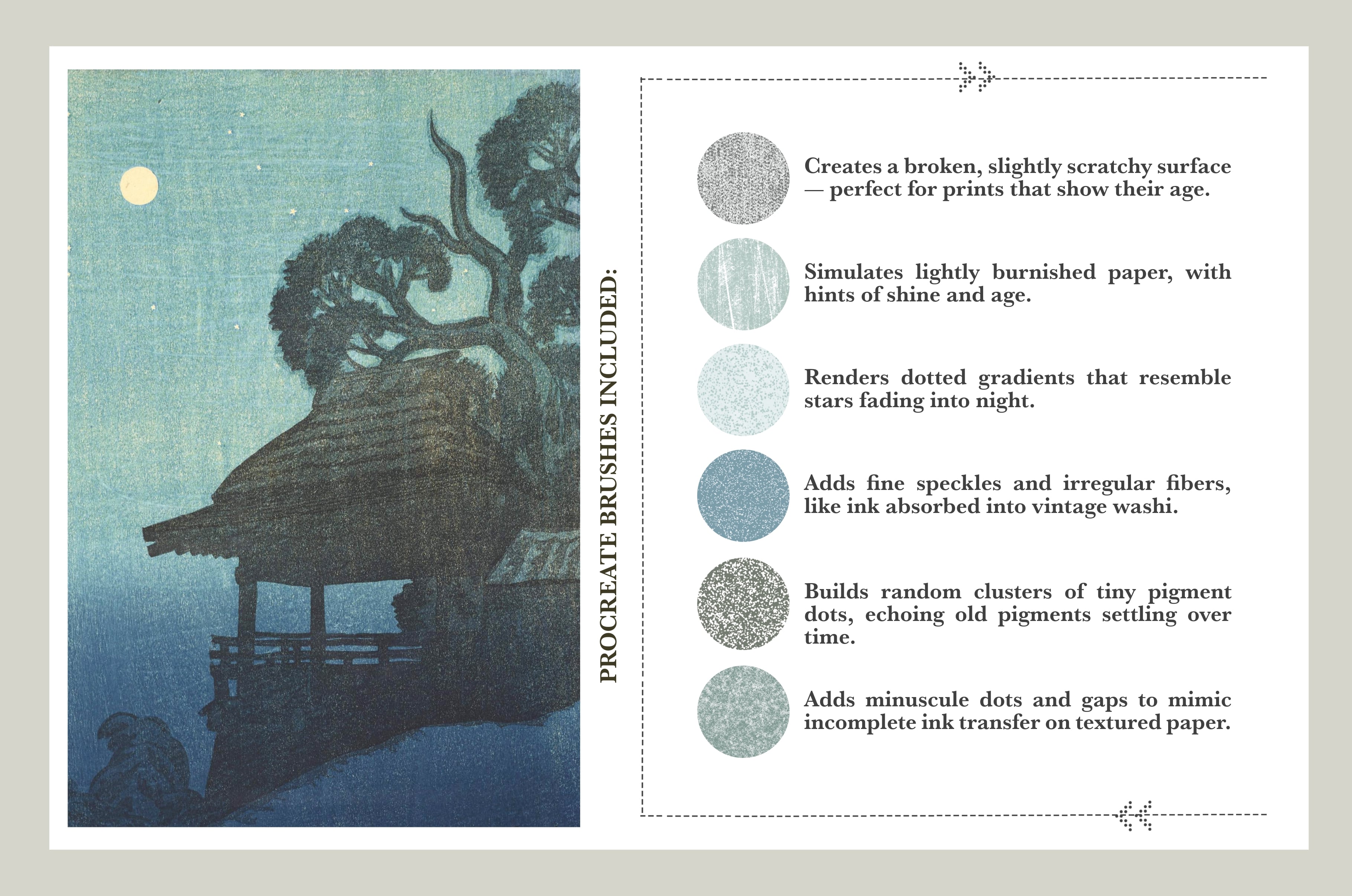 Ito Shinsui Procreate Kit