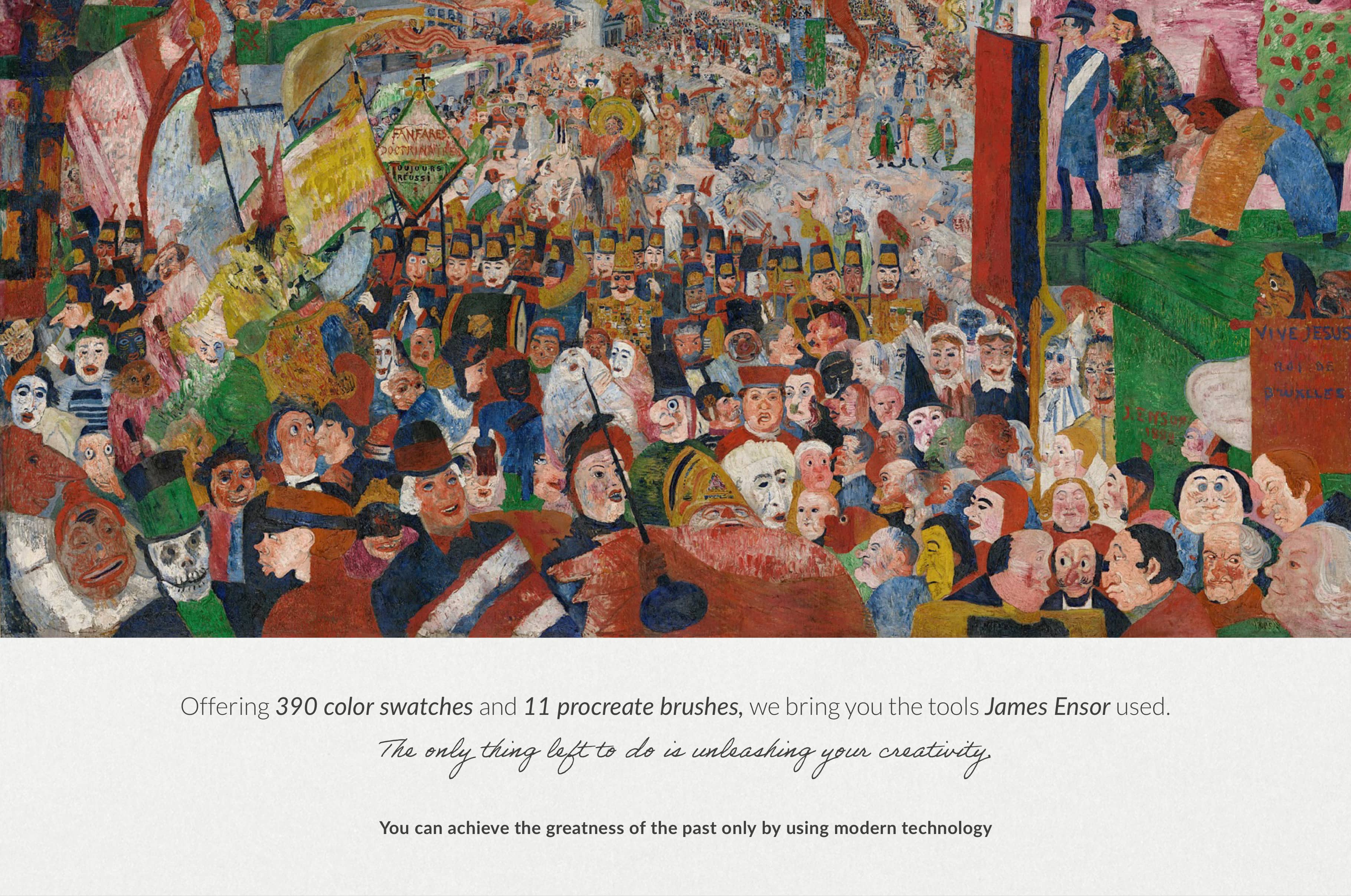 James Ensor Procreate Kit