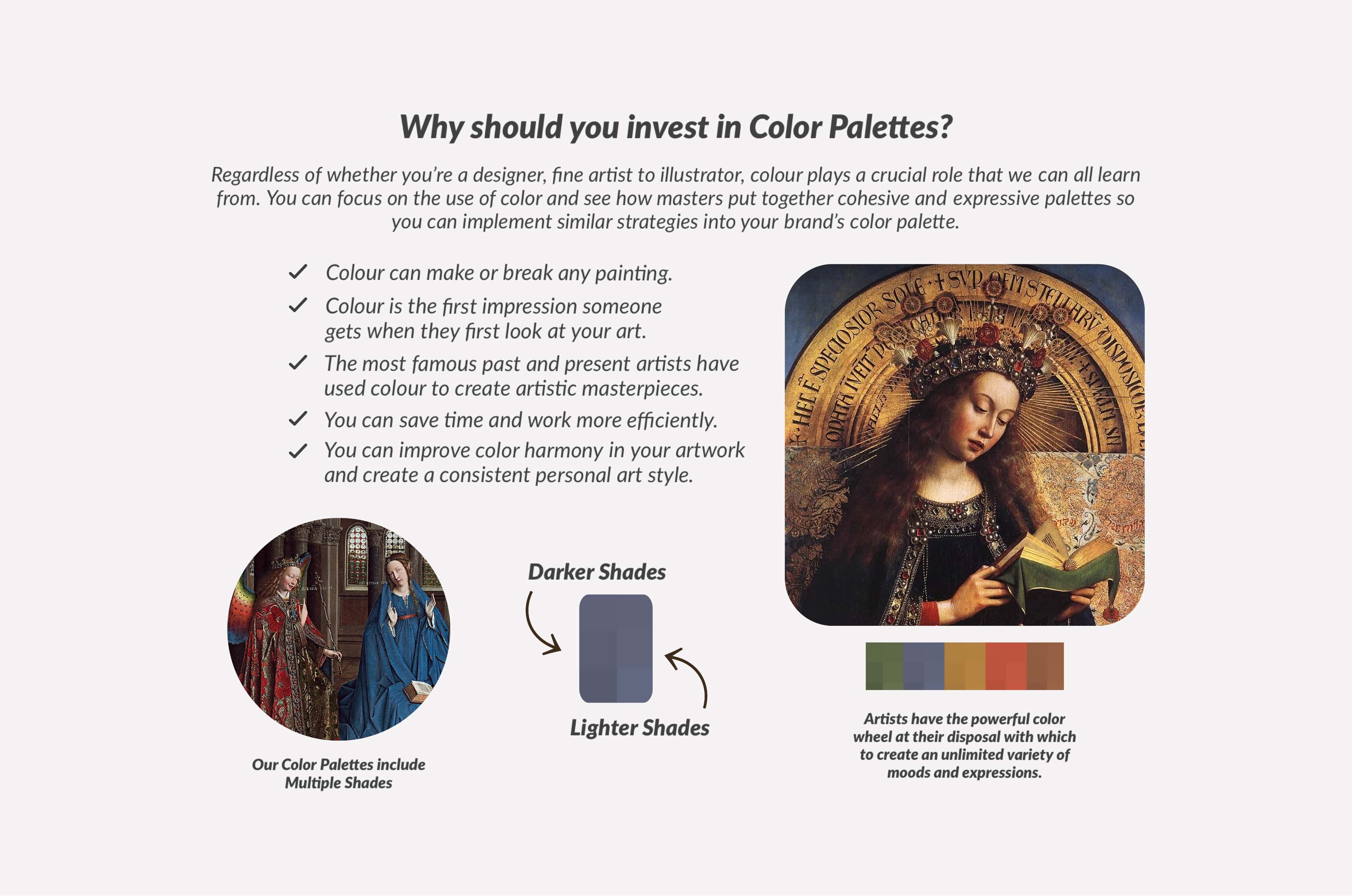 Jan Van Eyck Procreate Brushes & Color Palettes
