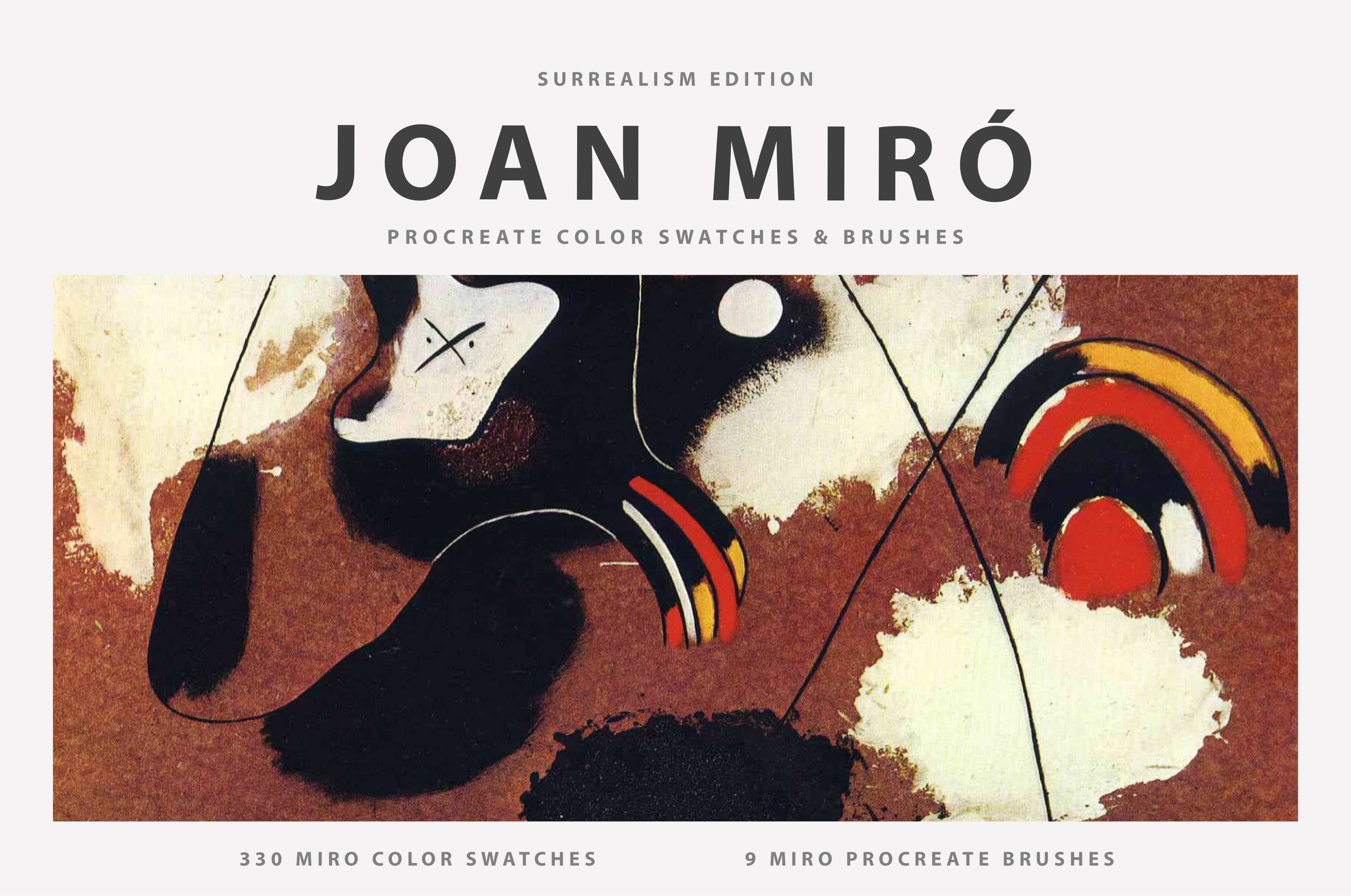 Joan Miro Procreate Kit