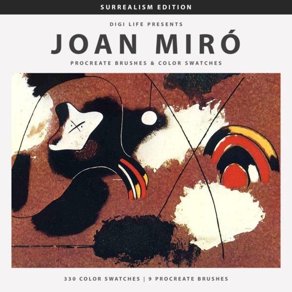 Joan Miro Procreate Kit