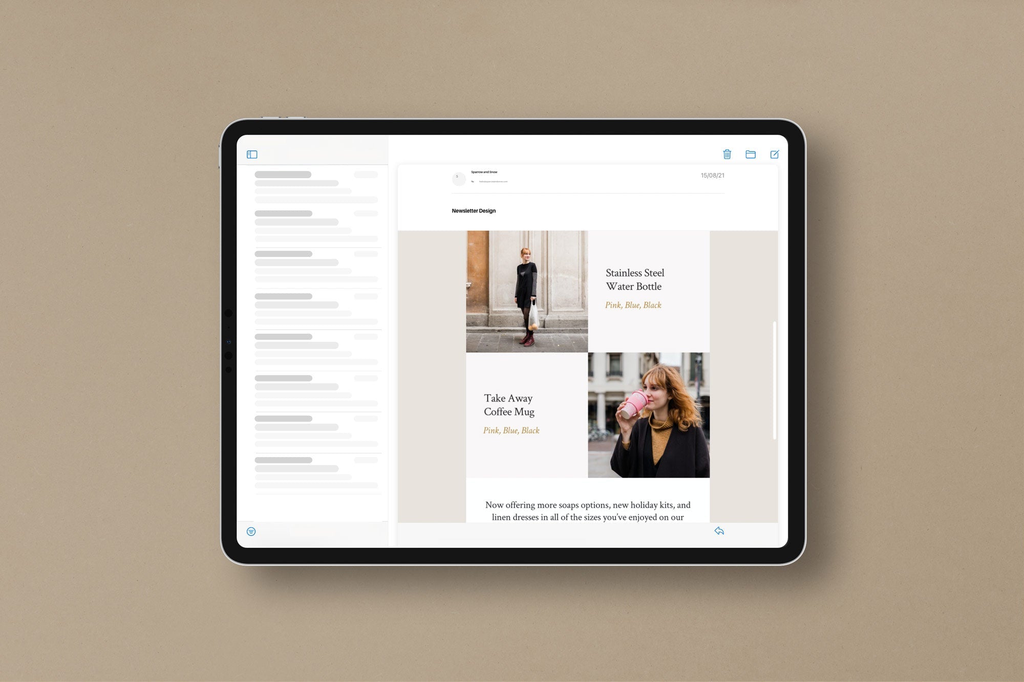 Kate Newsletter Templates