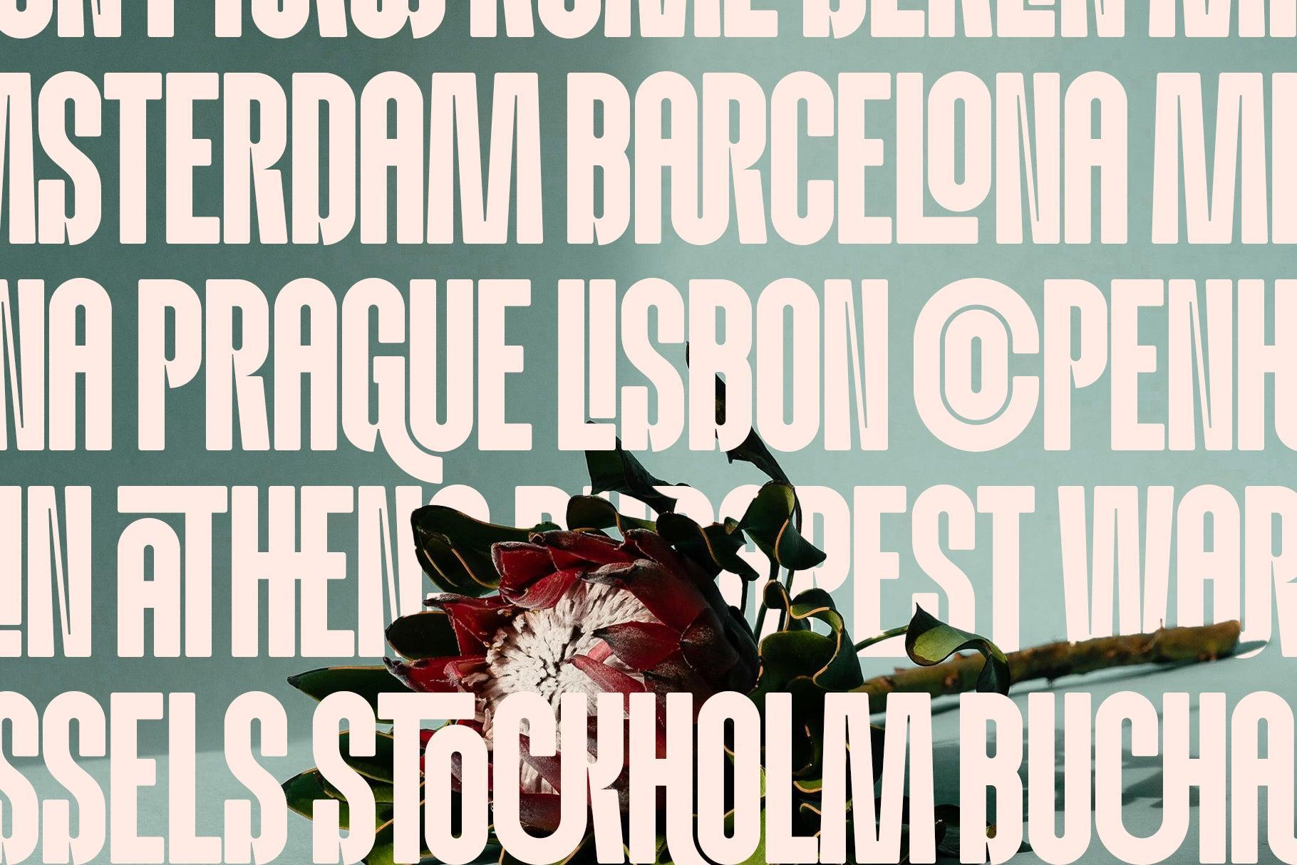 Knolt – Bold Ultra-Condensed Font