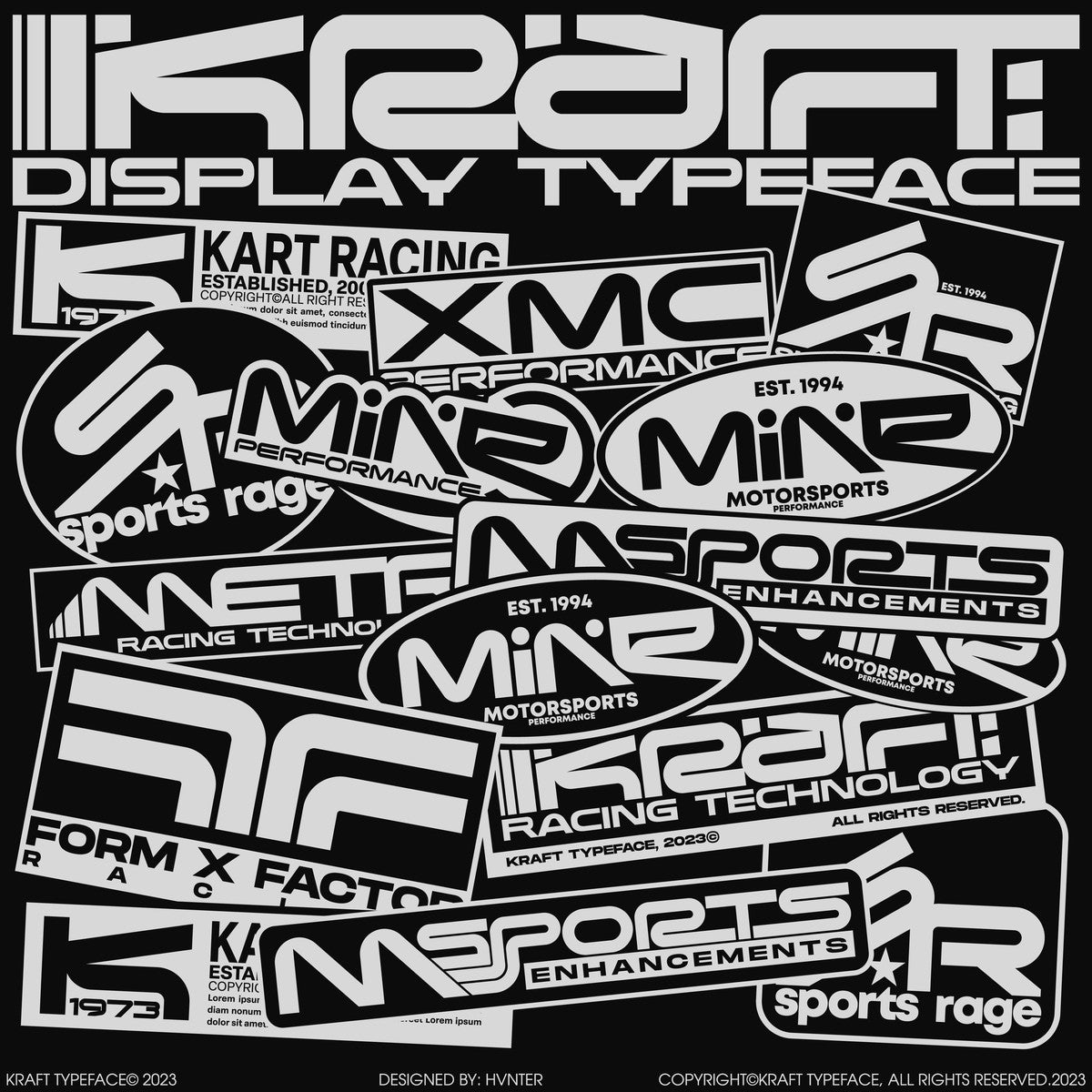 Kraft Typeface