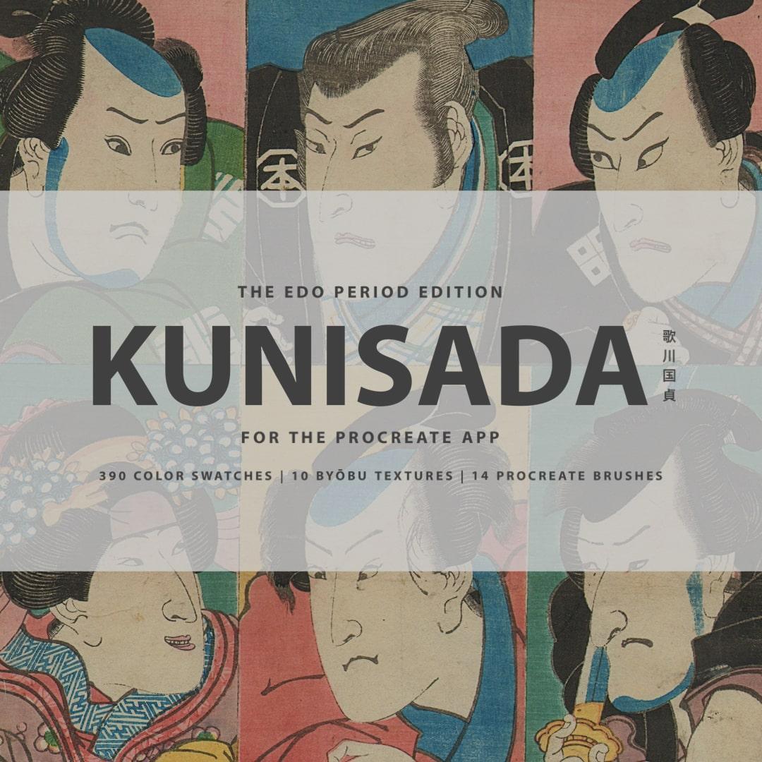 Kunisada Procreate Kit