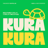 Kura Bold Funky Display Font