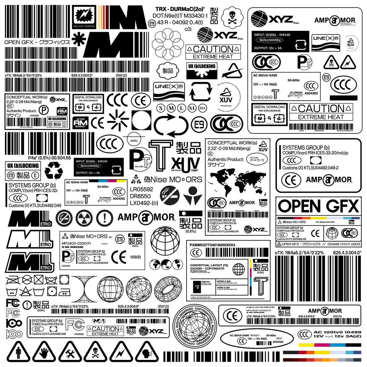 Label Asset Pack (Vol. 01)