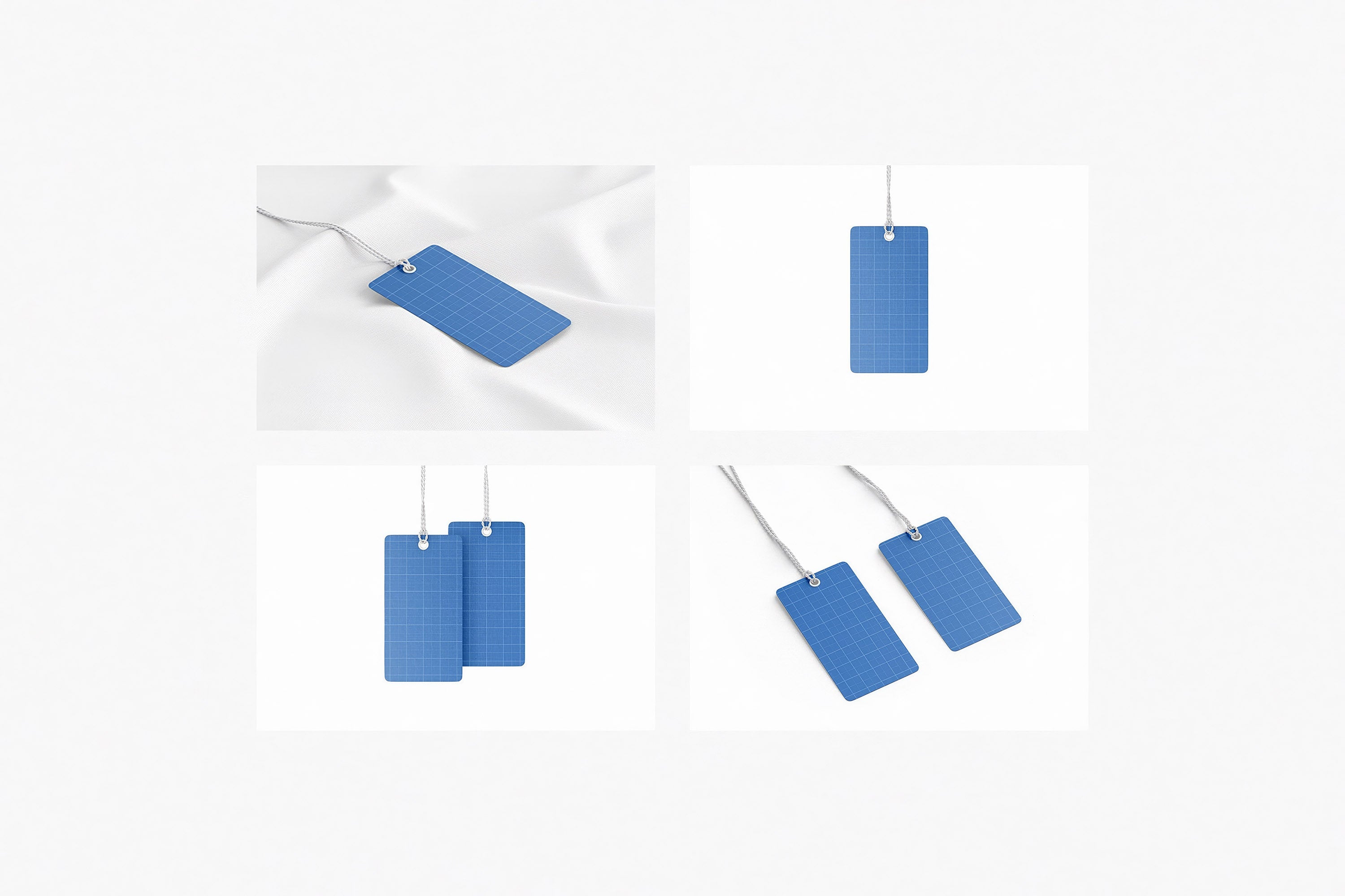 Label Tag Mockup Scenes
