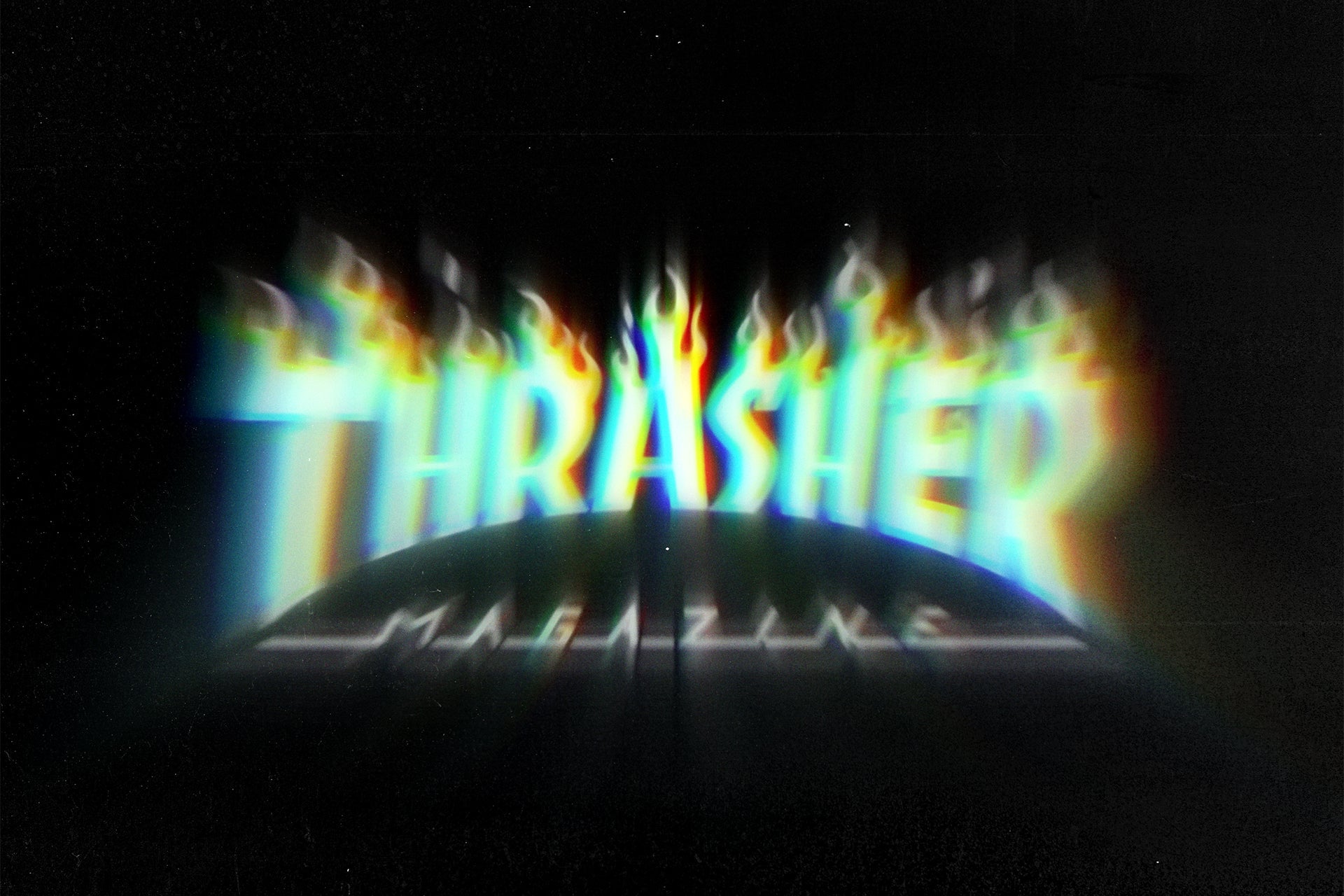 Lapse Chromatic Aberration Text Effect