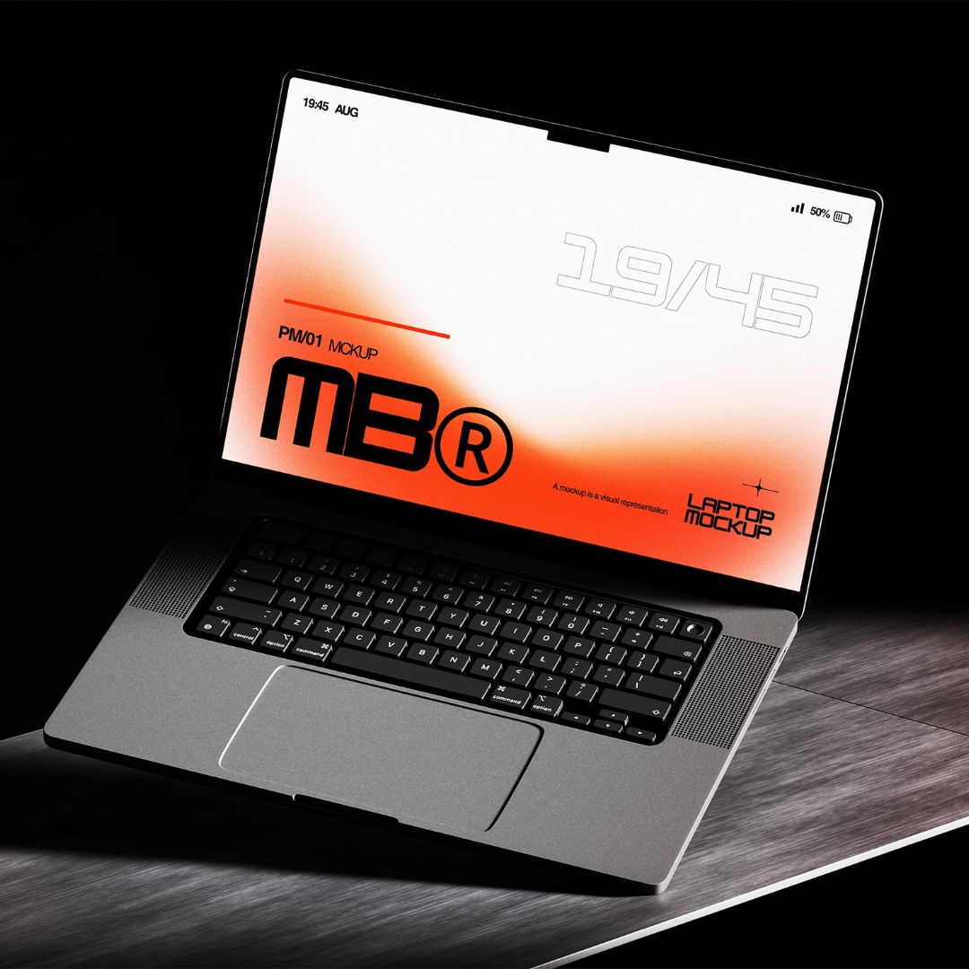 Laptop Mockup by Morrobati, preview 1