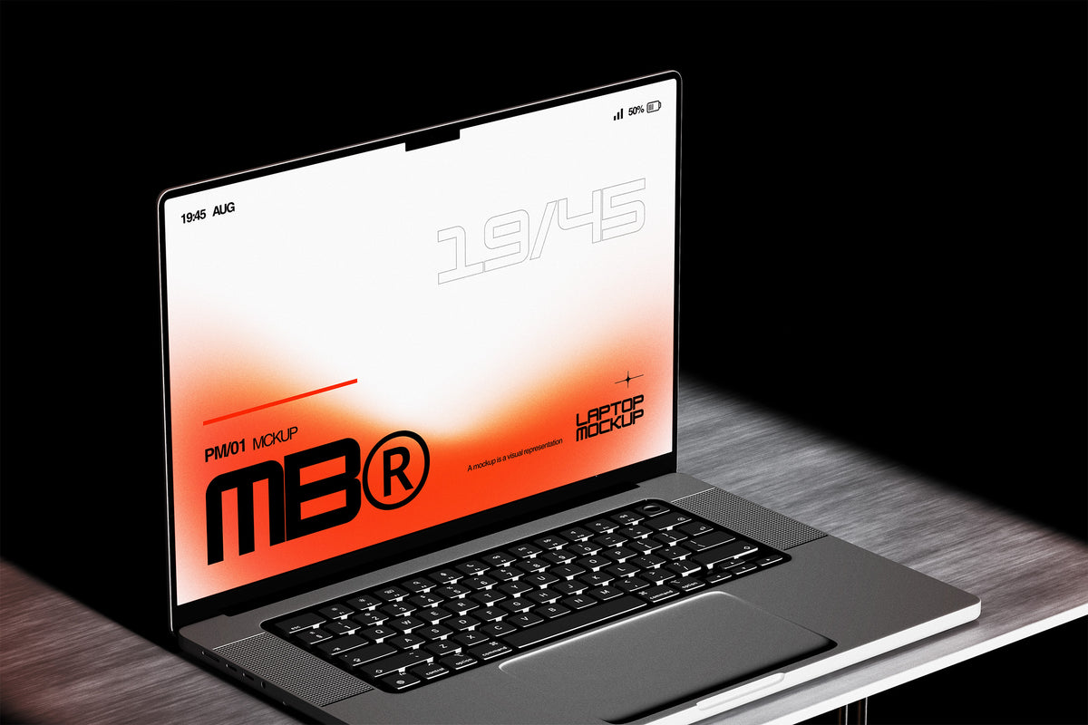 Laptop Mockup by Morrobati, preview 3