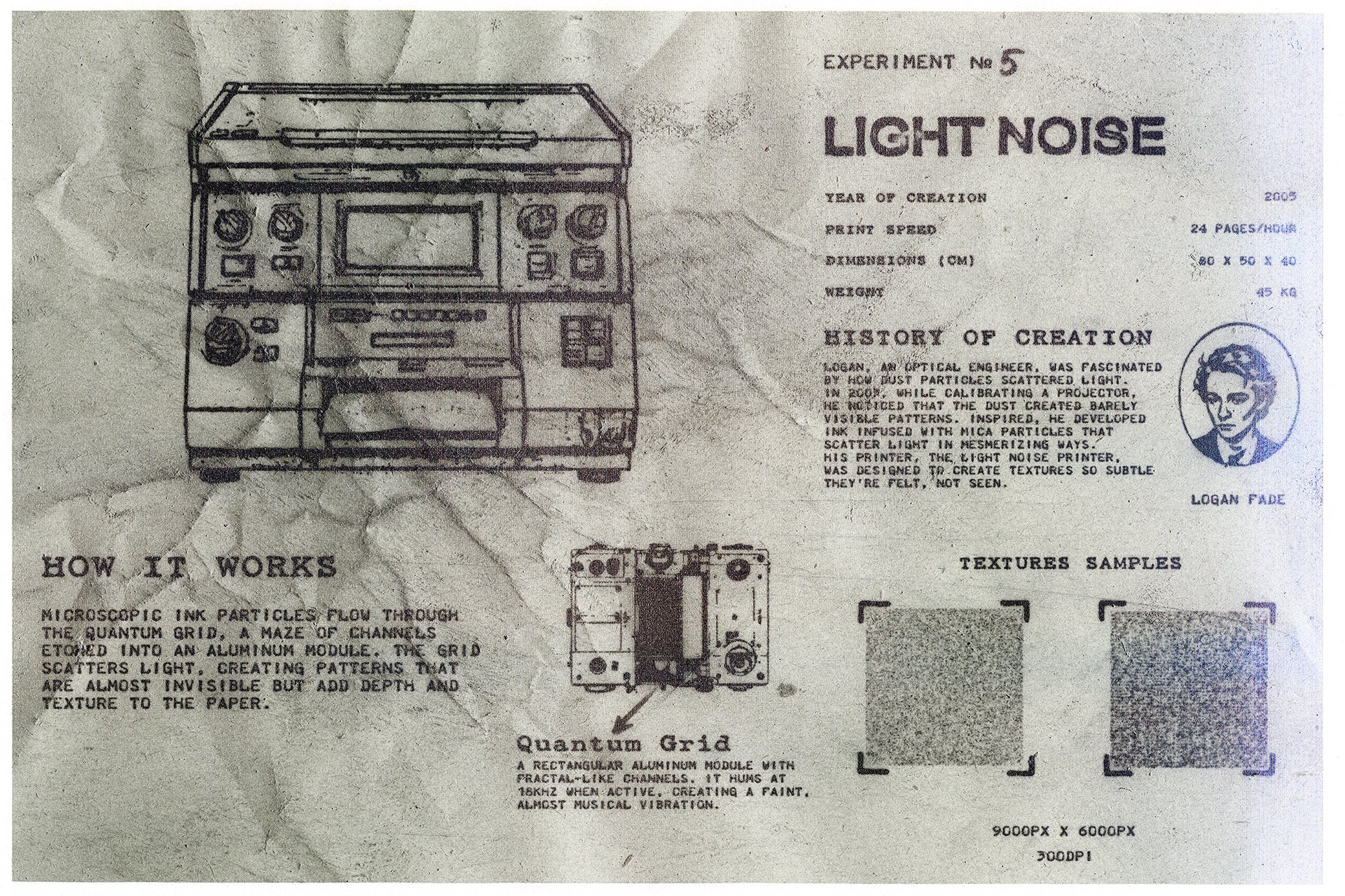 Light Noise Printer Texture Pack