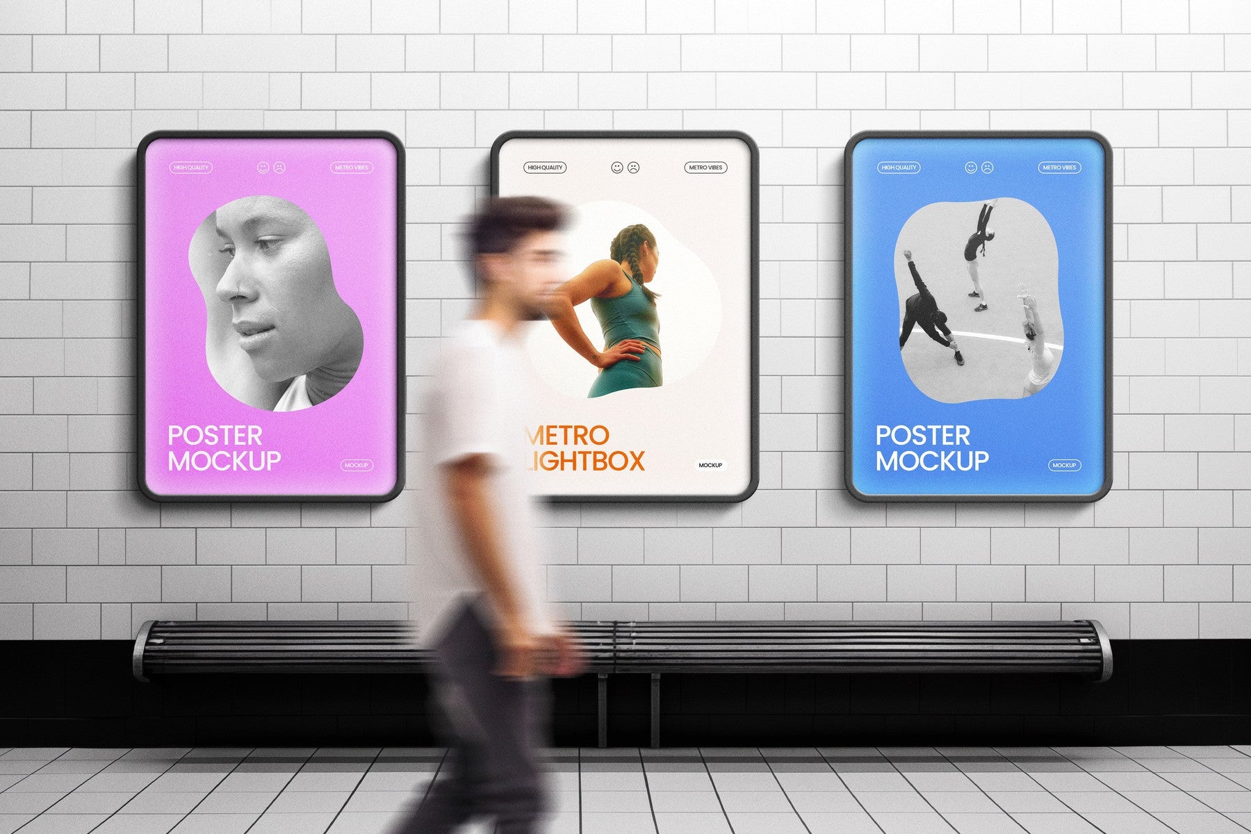 Lightbox Poster Mockup Generator