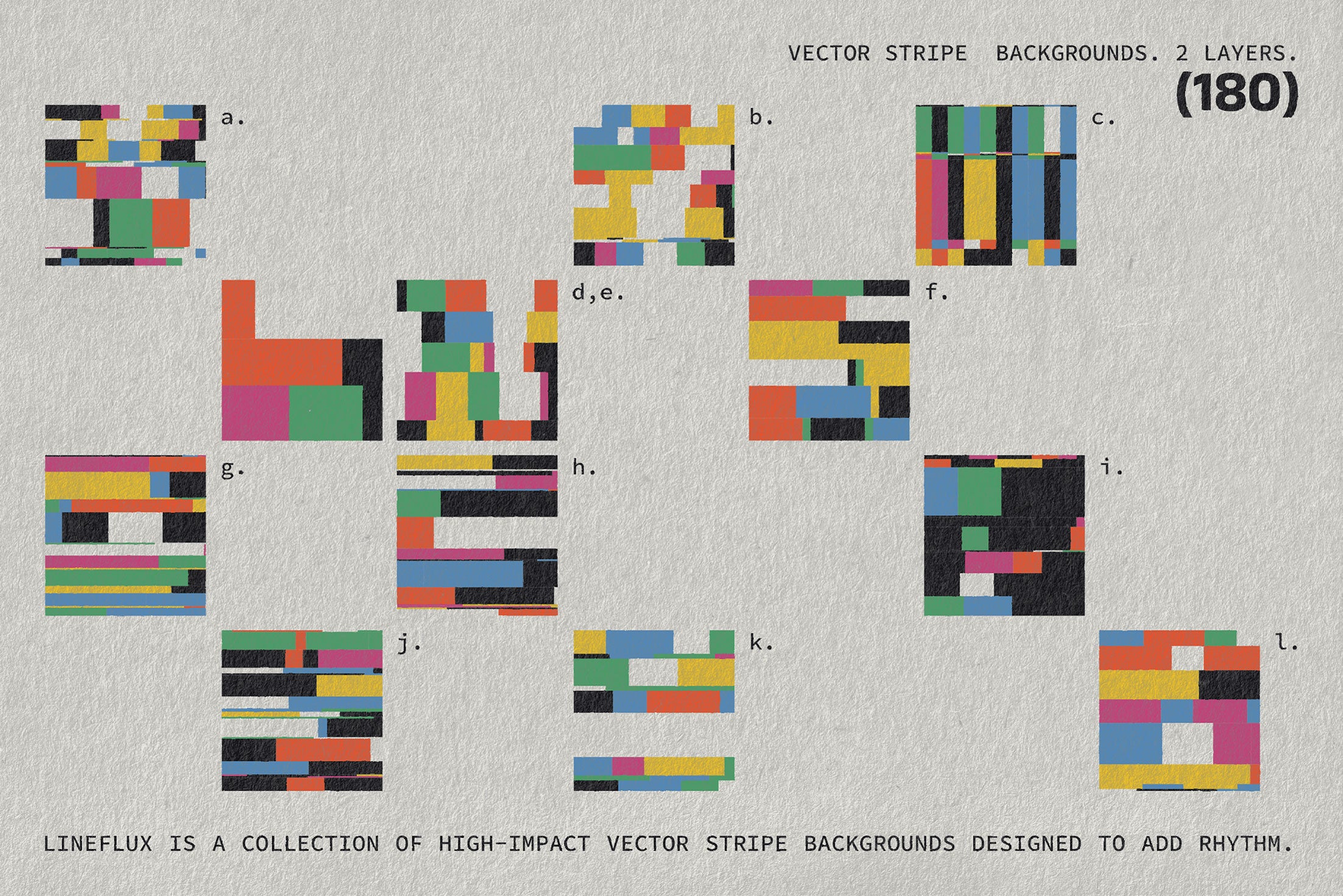 Lineflux – Vector Stripe Transitions Pack