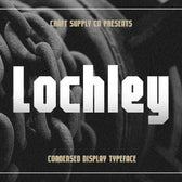 Lochley – Condensed Font