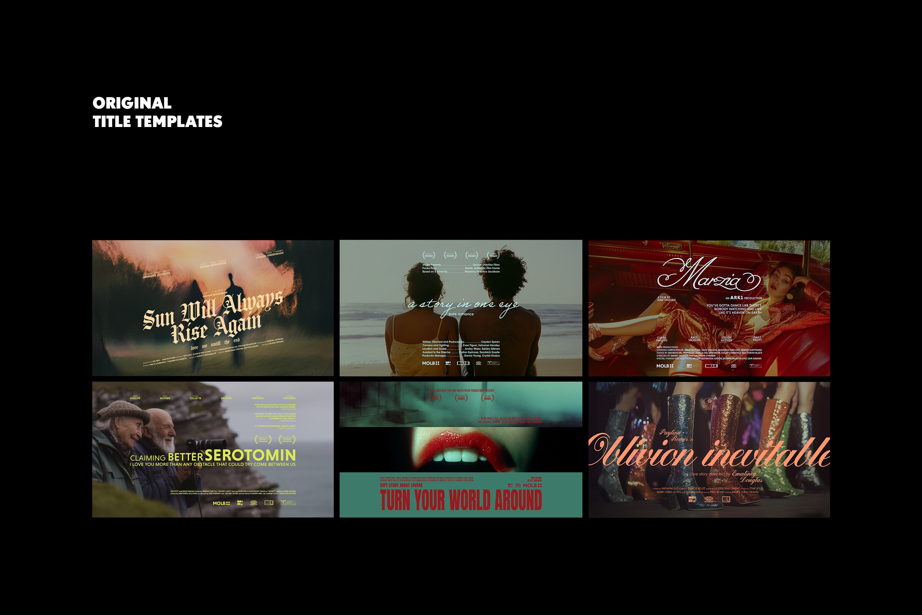 Love Movie Titles Collection