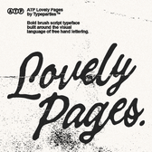 Lovely Pages - Bold Brush Script Display Font