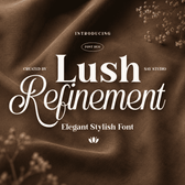 Lush Refinement - Duo Elegant Font