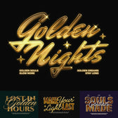Luxury Golden Typography Text Effect