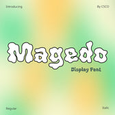 Magedo – Psychedelic Font