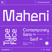 Maheni – Contemporary Sans