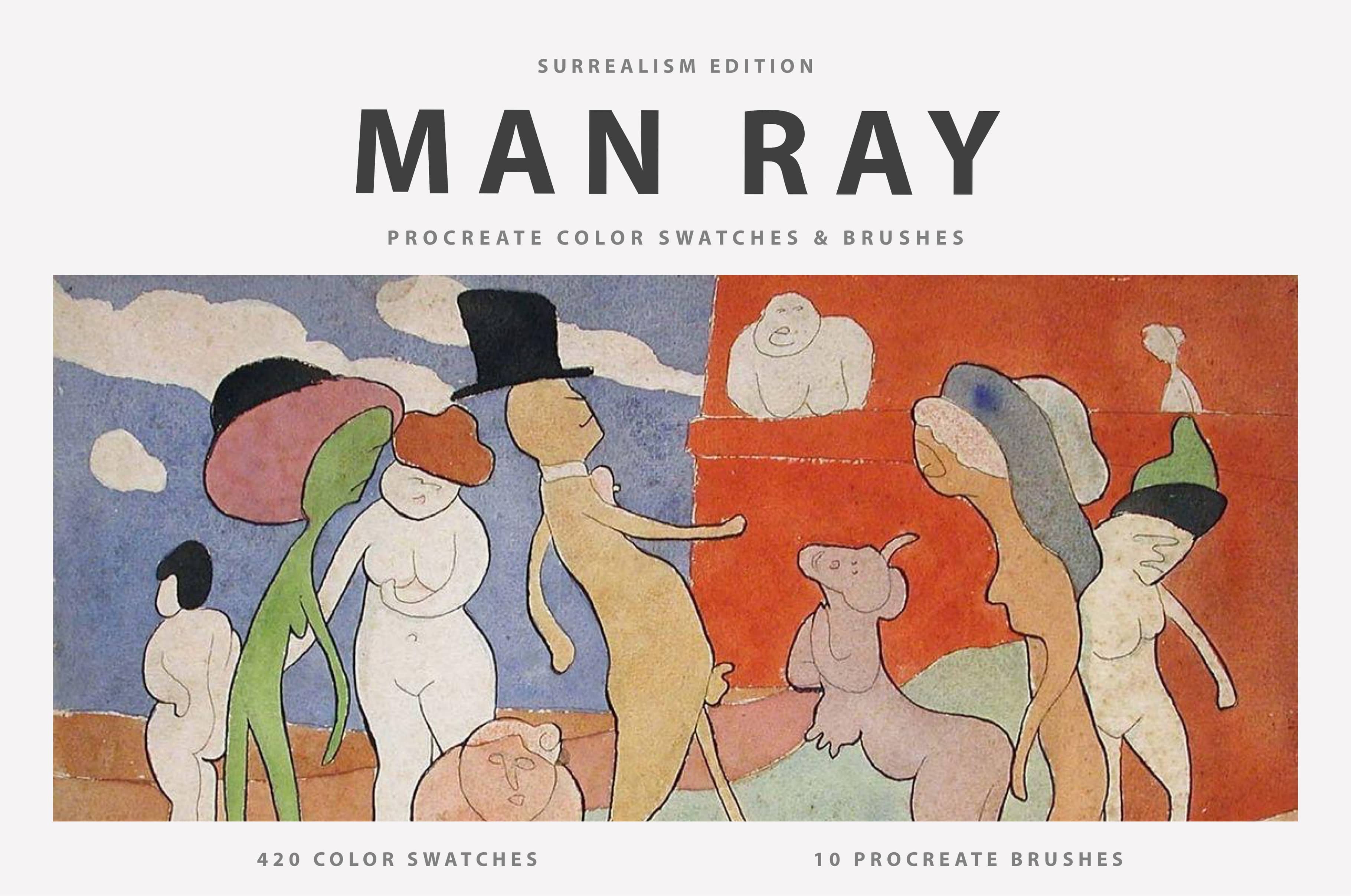 Man Ray Procreate Kit