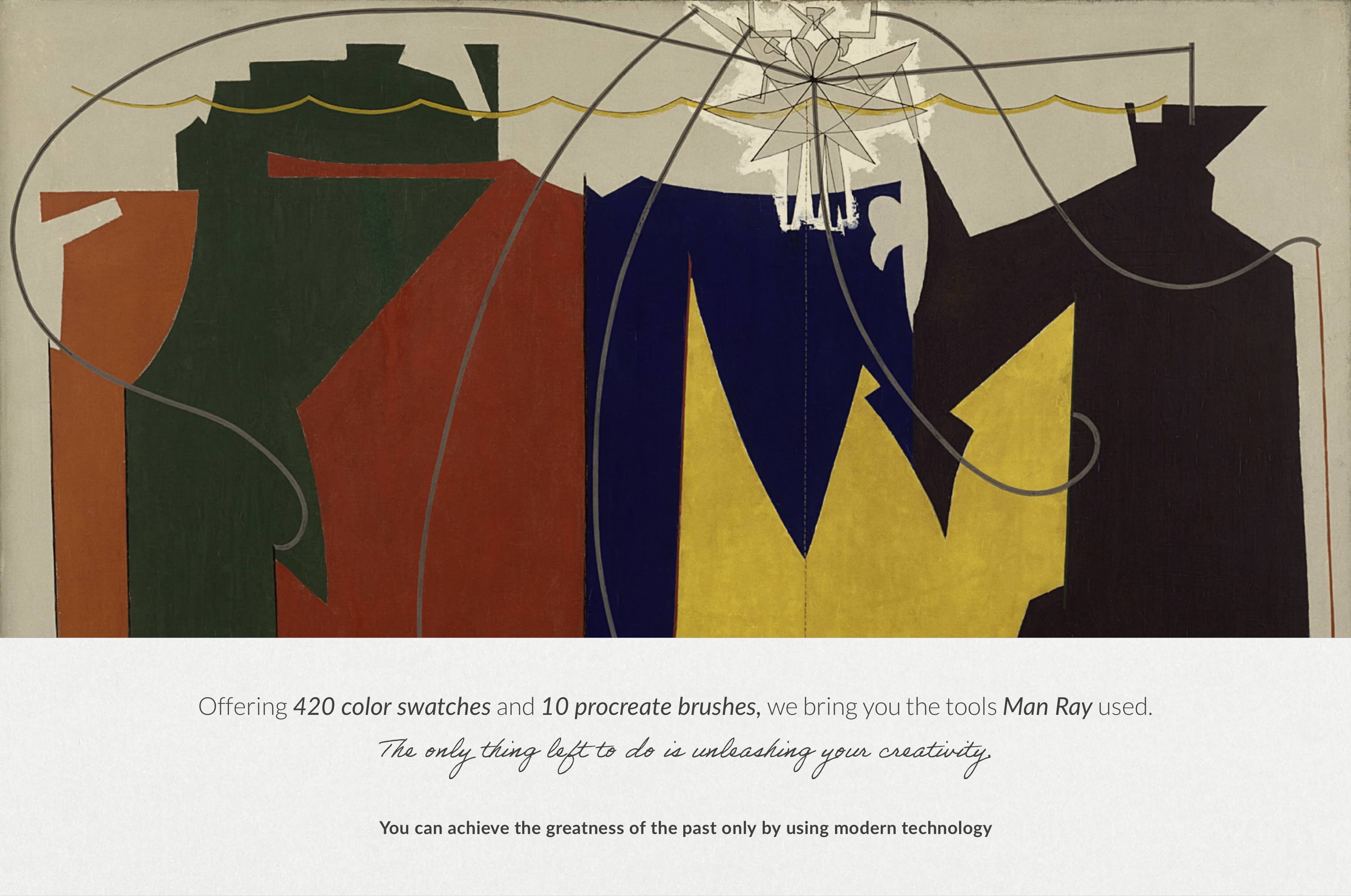 Man Ray Procreate Kit
