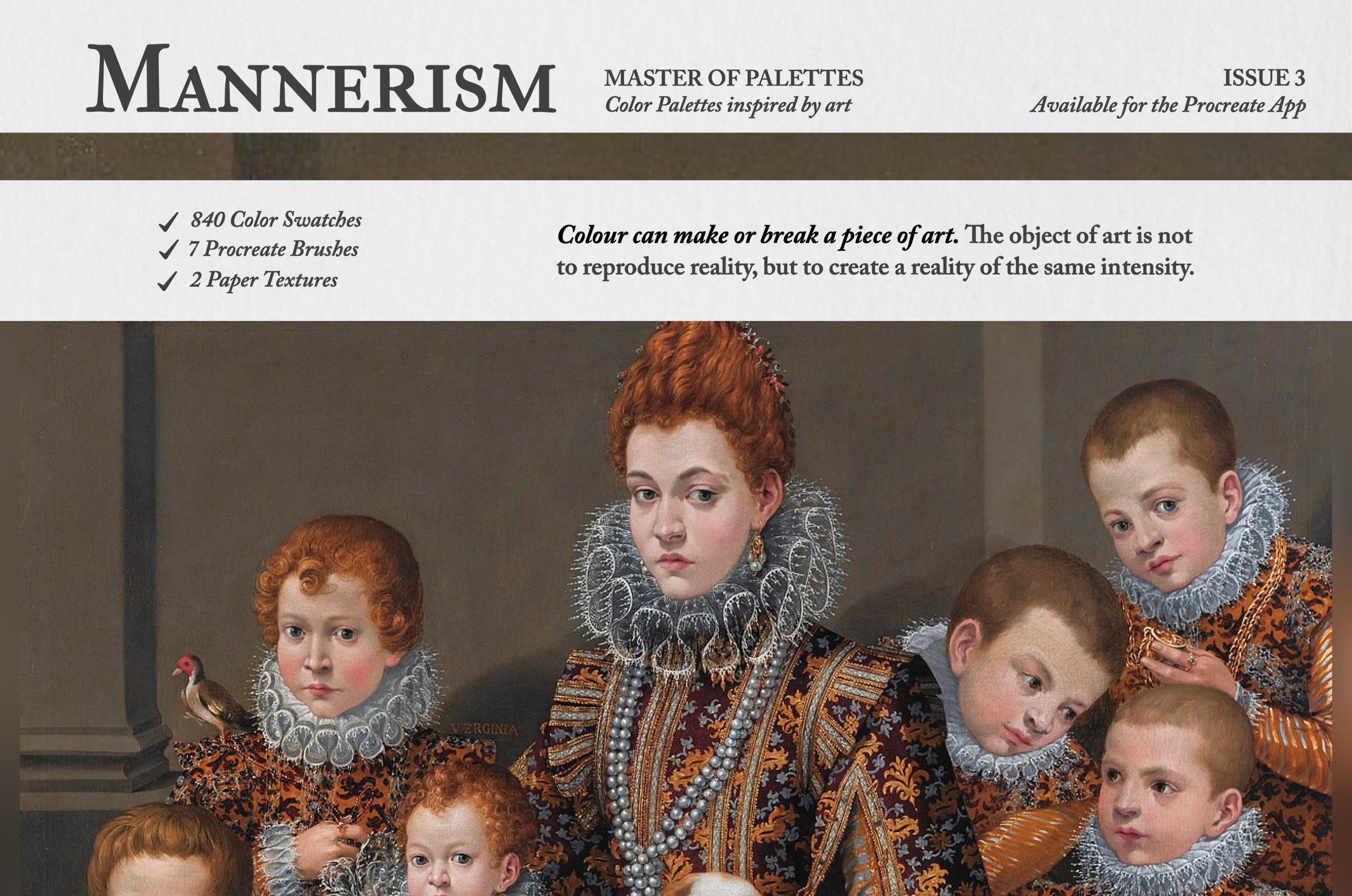Mannerism Procreate Kit