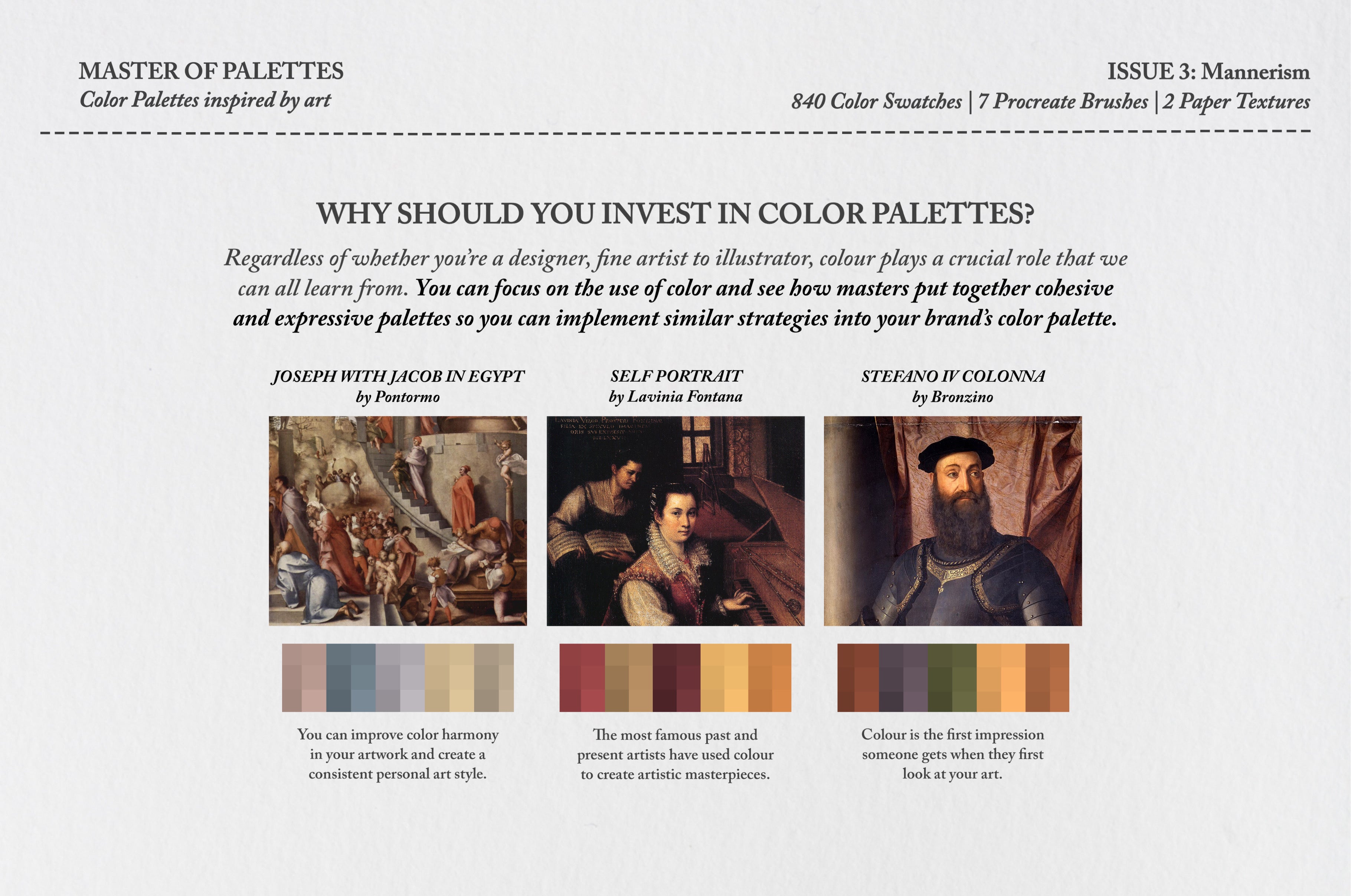 Mannerism Procreate Kit