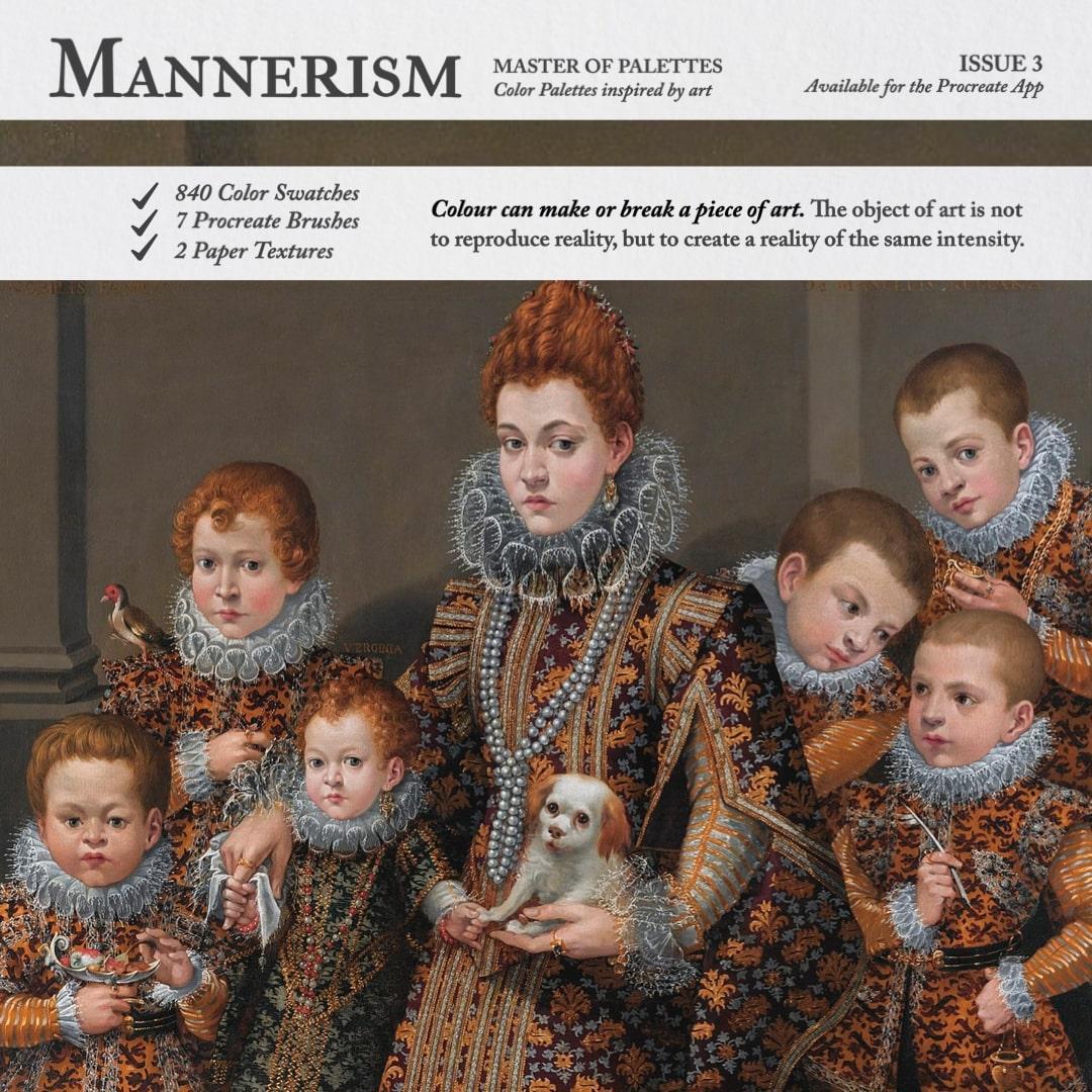 Mannerism Procreate Kit