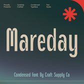 Mareday – Inktrap Font