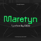 Maretyn – Contemporary Sans Serif