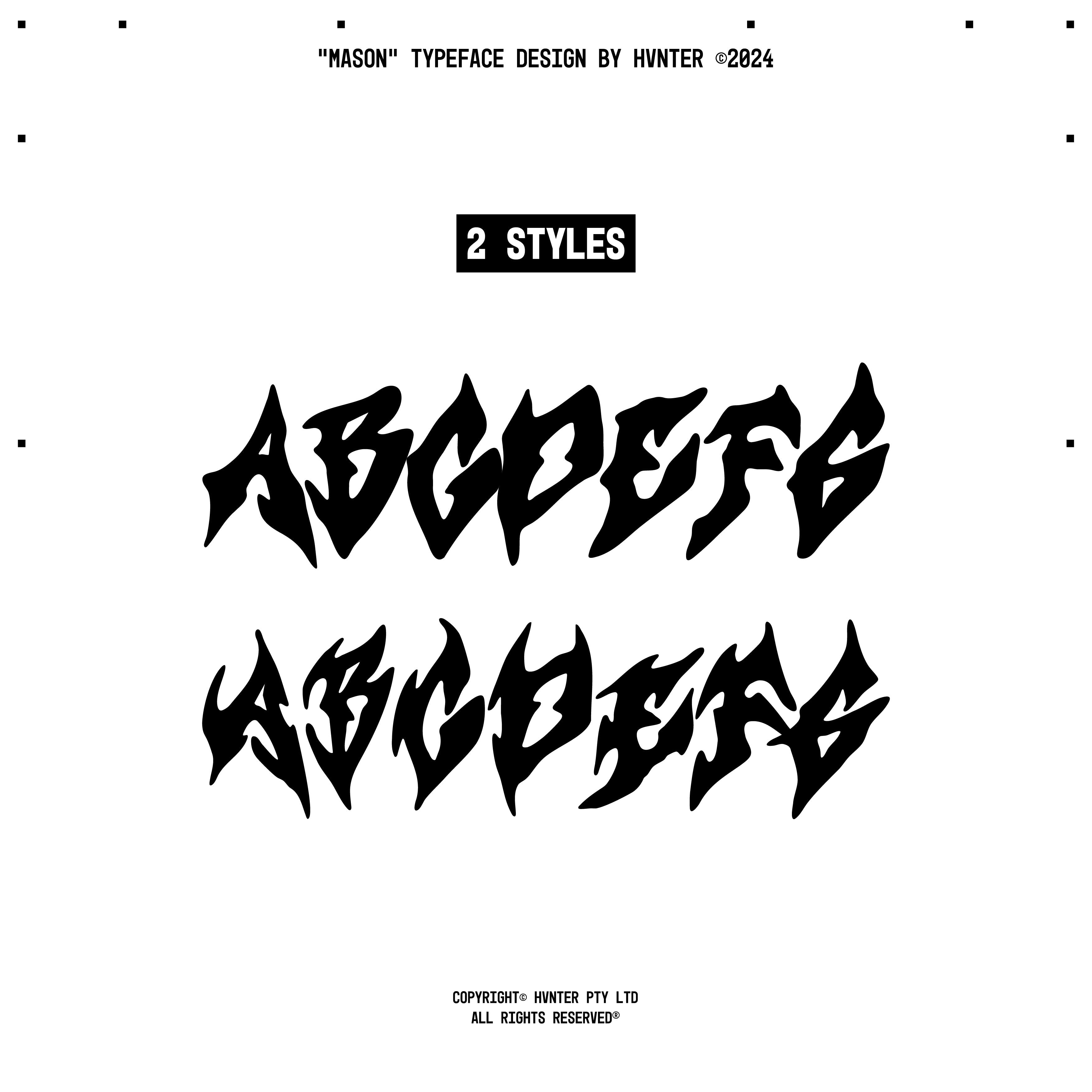 Mason Typeface