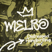 MELBO – Distressed Handwriting Font