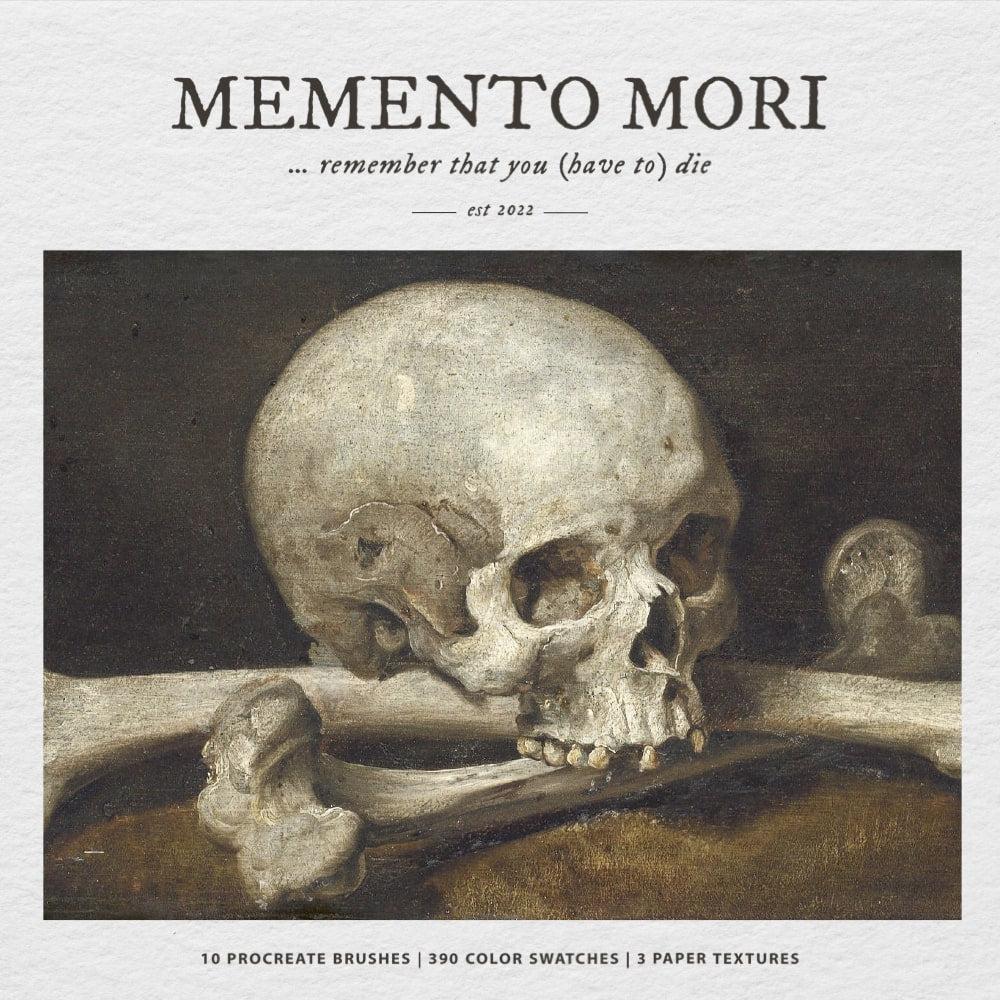 Memento Mori Procreate Kit