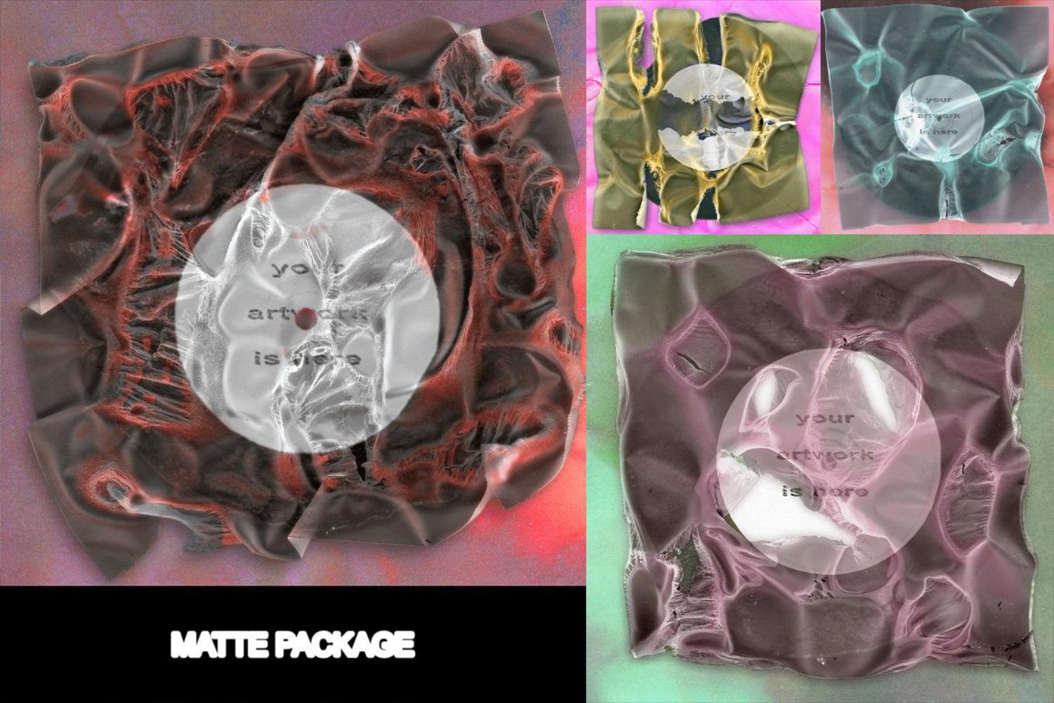 Memories On Fire - Music Record Mockups