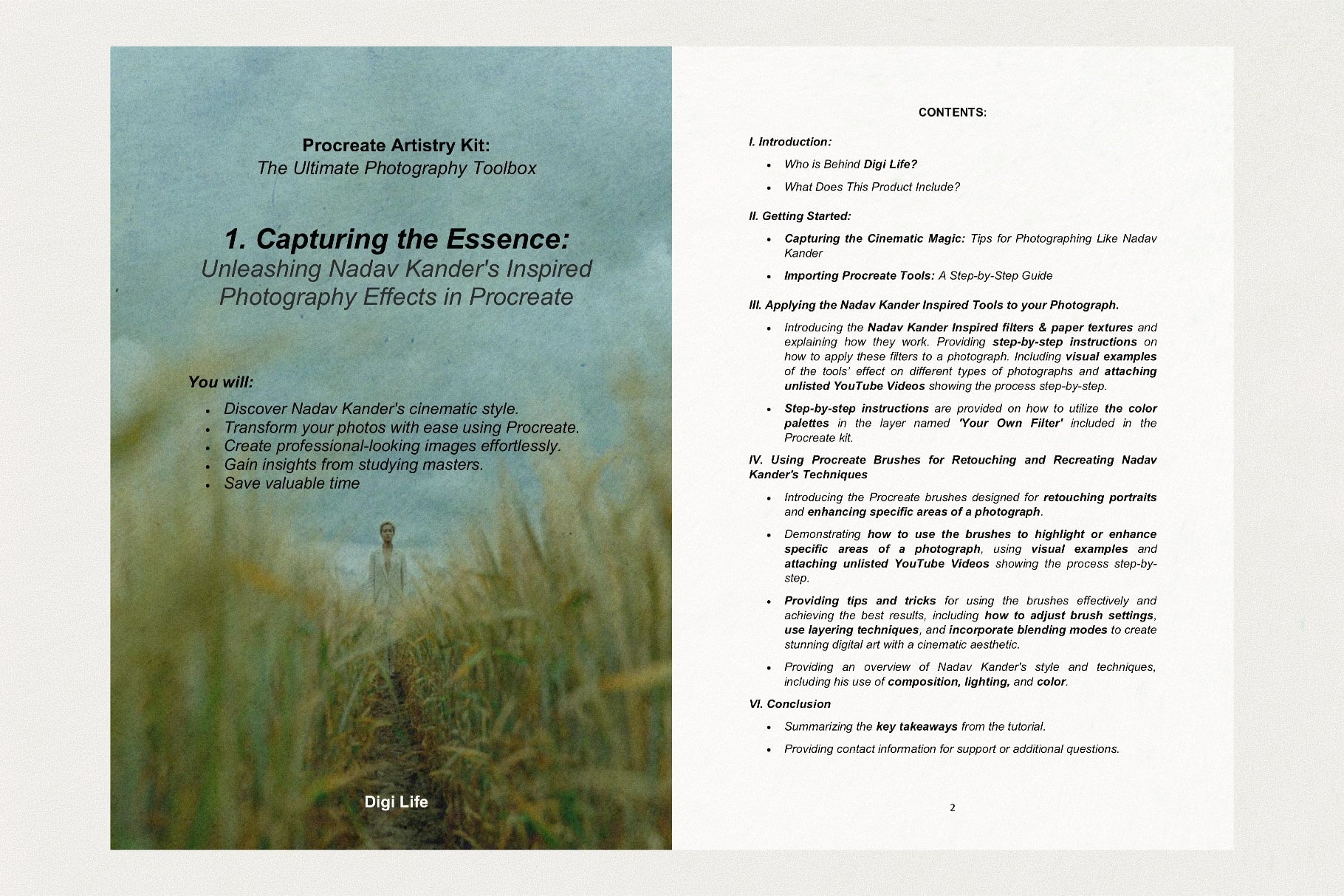 Merging Realities Procreate Kit | Photography Toolbox