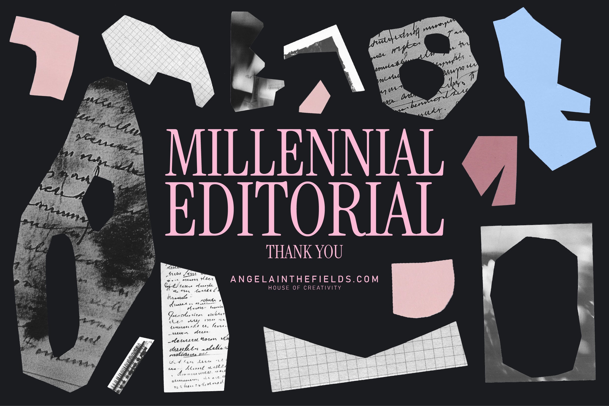 MILLENNIAL Abstract Collage 1