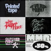 MMR: Mixed media textures bundle