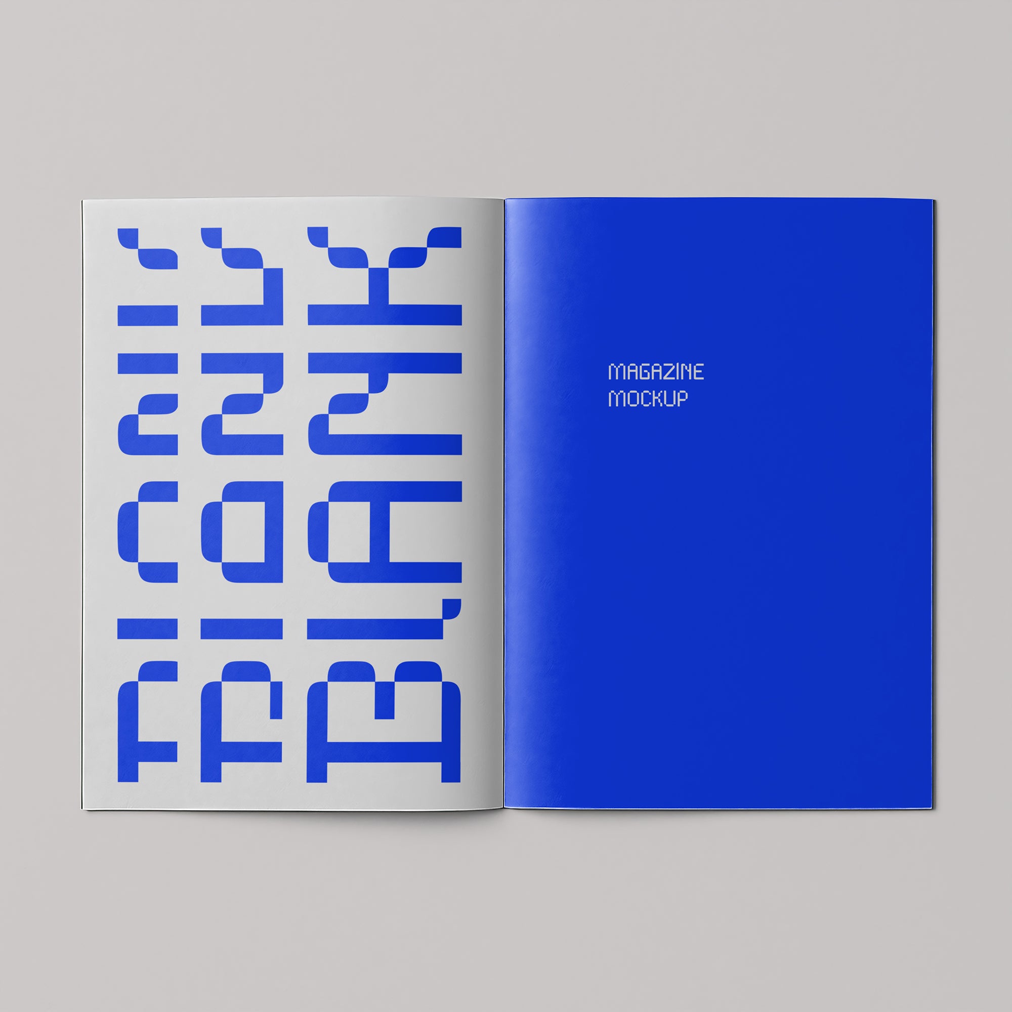 Modern Magazine Mockup