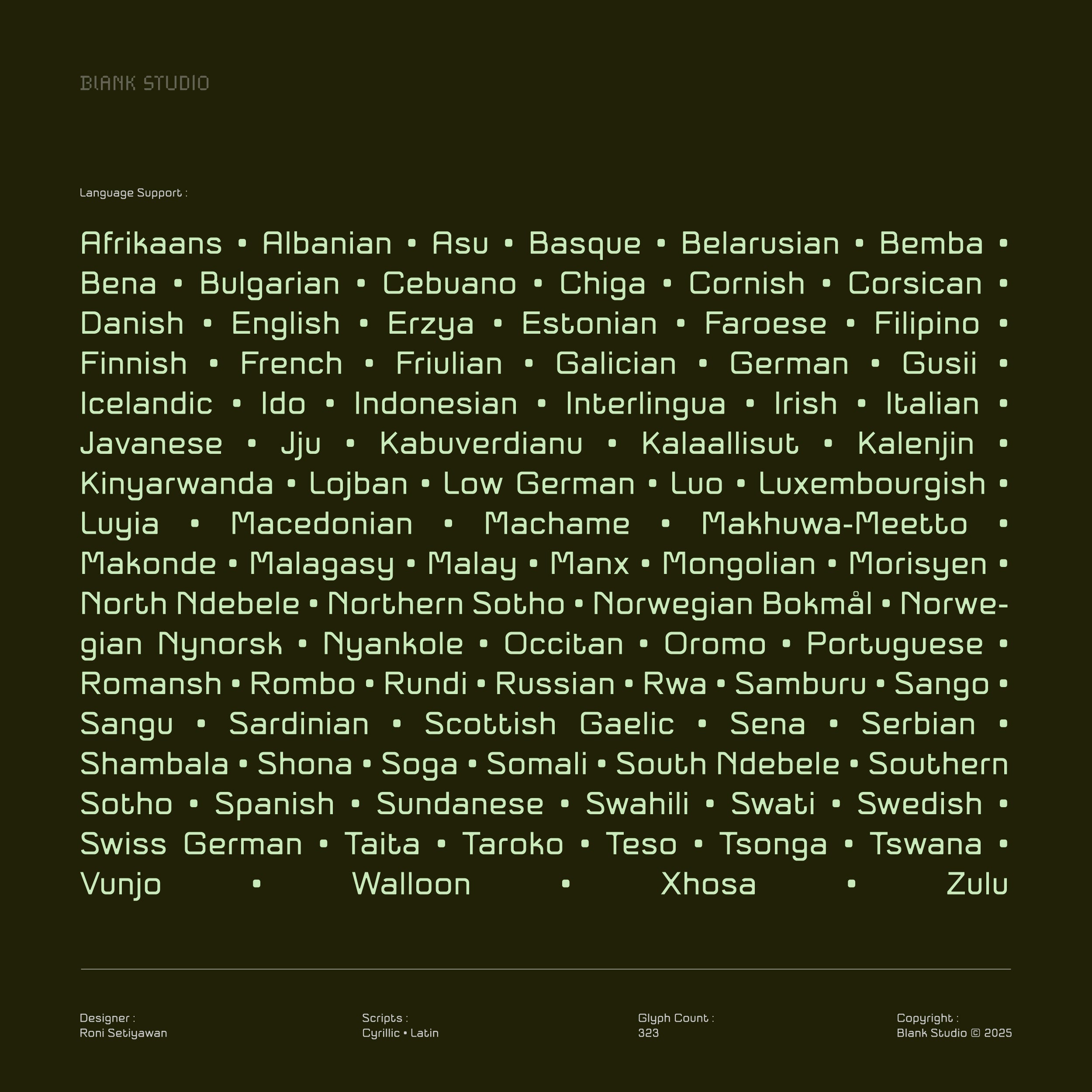 Modex sans