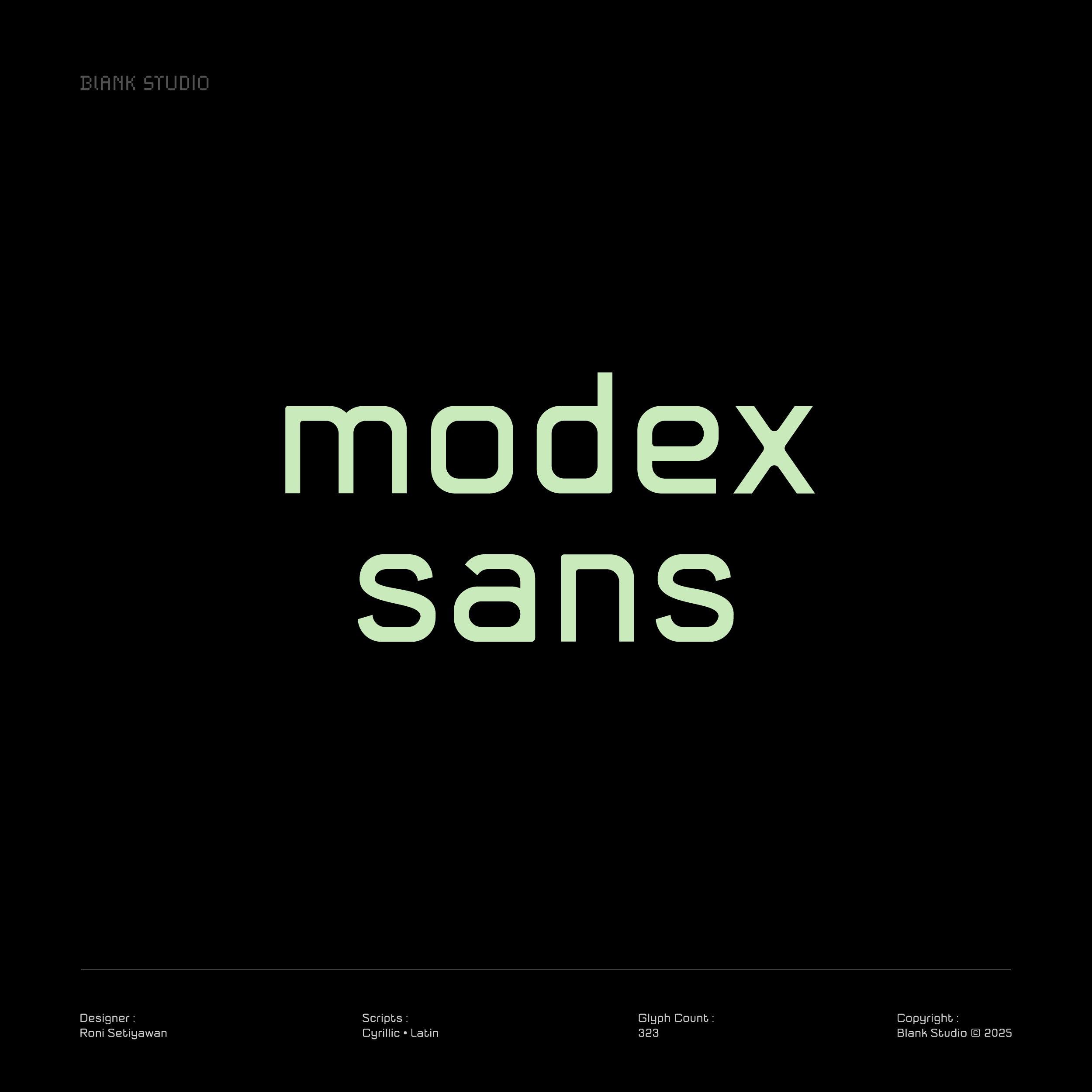 Modex sans