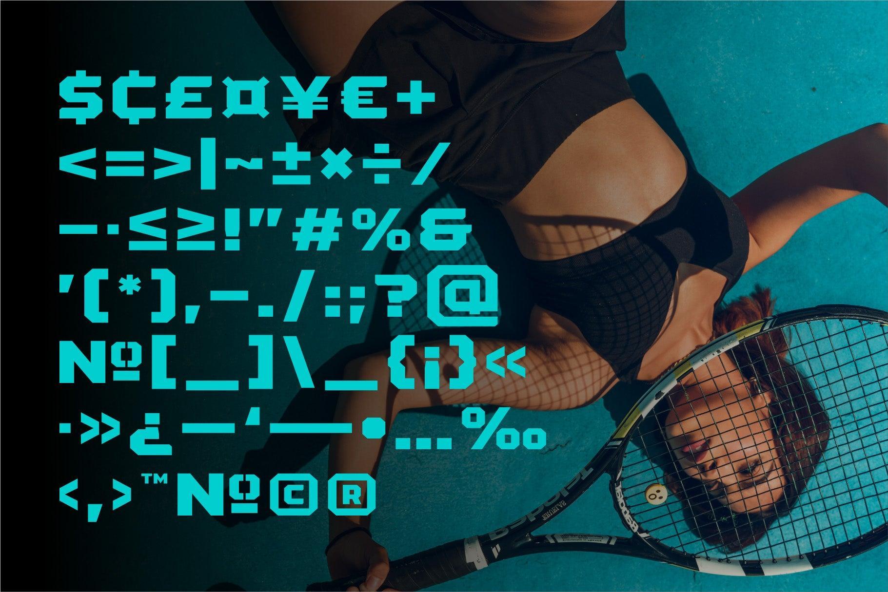 Monster Beast - Sport Font