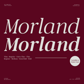 Morland – Modern Elegant Serif Font Family